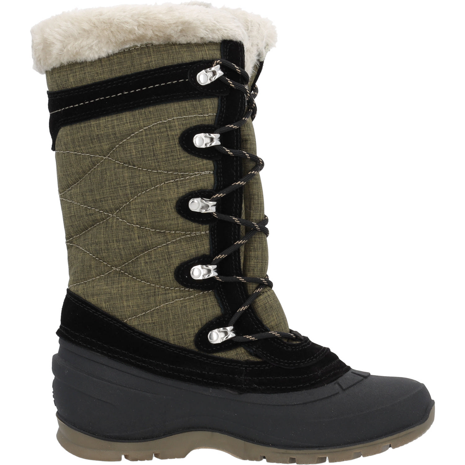 Kamik Snovalley4 NK2283, Winterstiefel, Damen, Grün (Dark Olive)