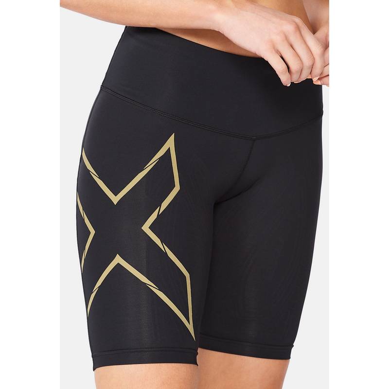 2XU Light Speed Mid-Rise Comp Funktionsshorts Damen