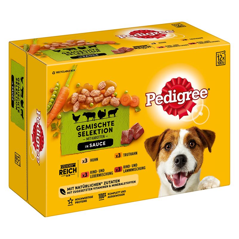Pedigree Frischebeutel in Sauce