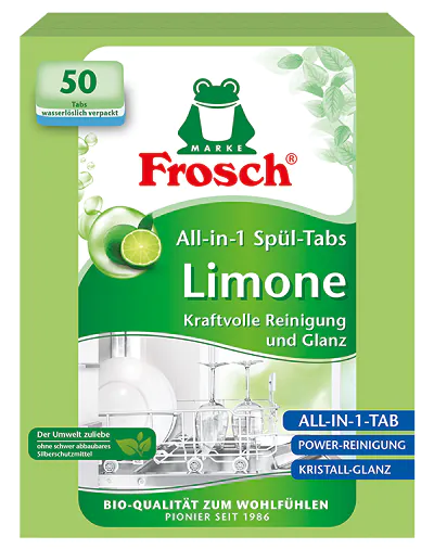 Frosch Ταμπλέτες Λάιμ Όλα-σε-Ένα 50 τεμάχια