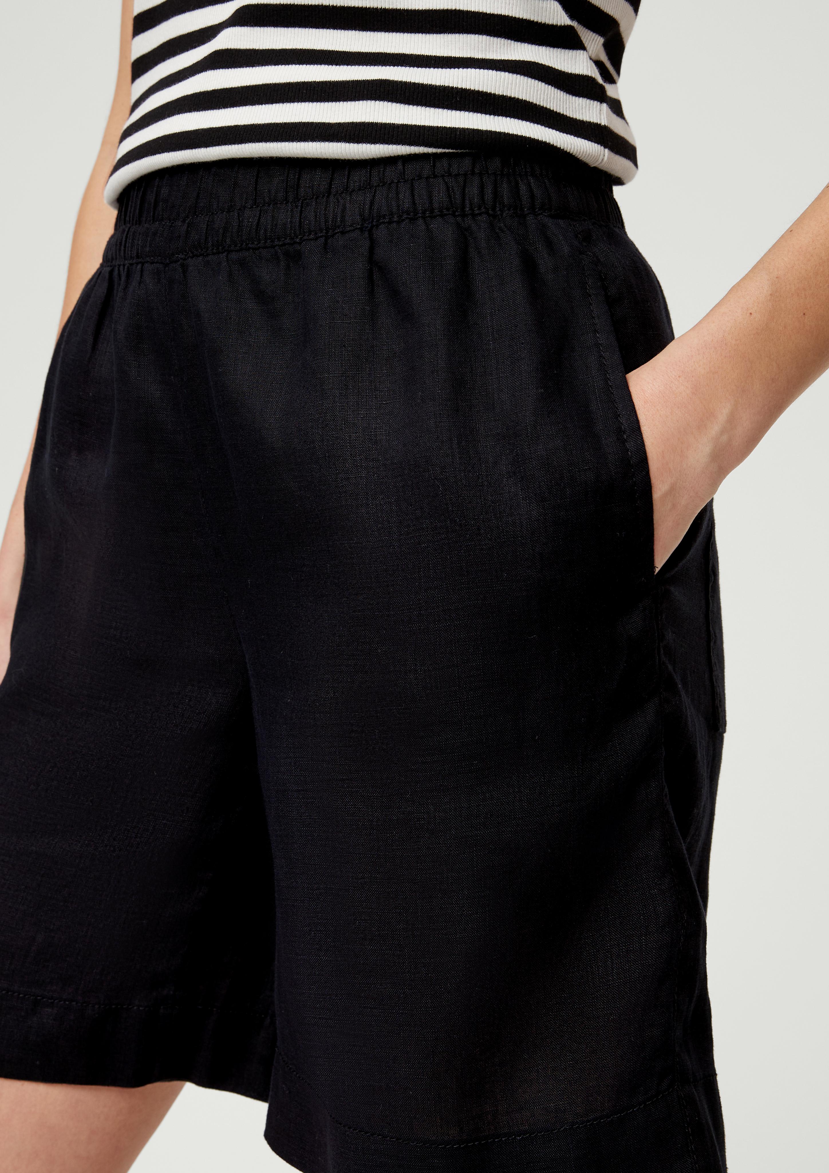 Wide Leg: Shorts aus Leinen  2130965-9999