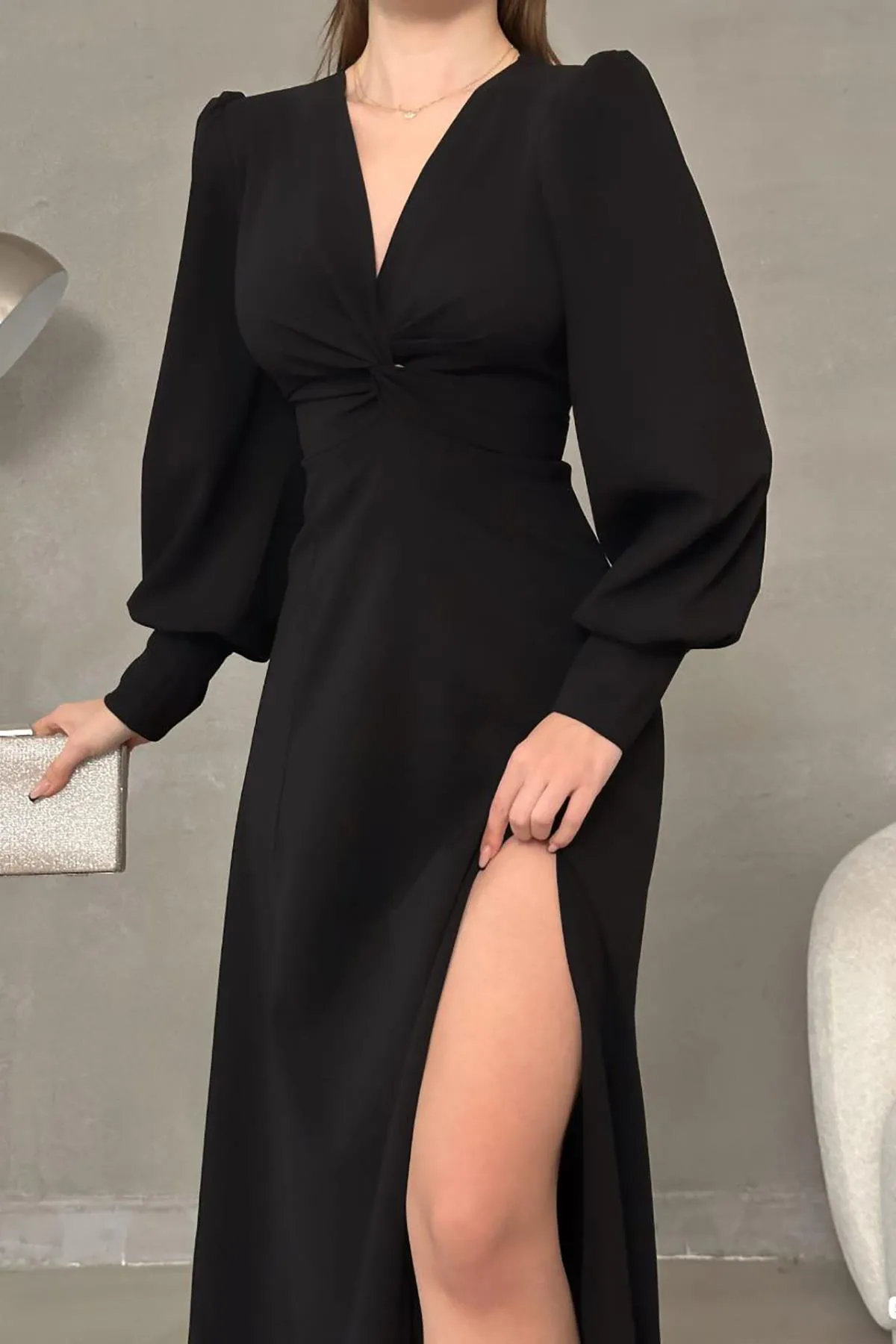 Deafox  Kleid - Schwarz - A-Linie
