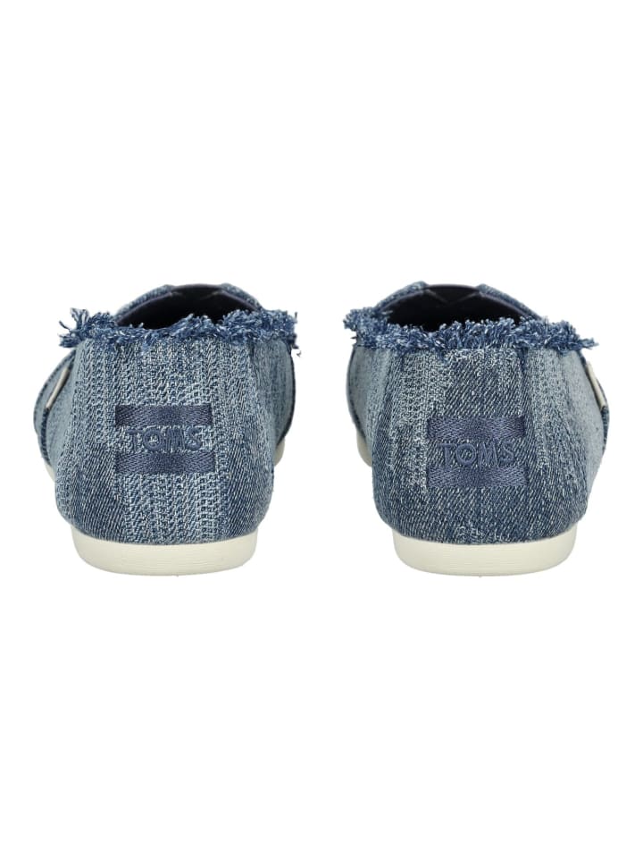 TOMS Slipper in Blau günstig kaufen