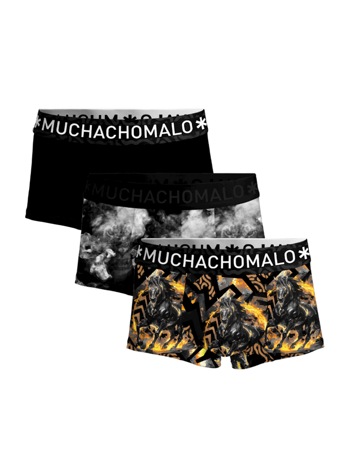 Muchachomalo 3er-Set: Boxershort in Mehrfarbig - für Herren günstig kaufen
