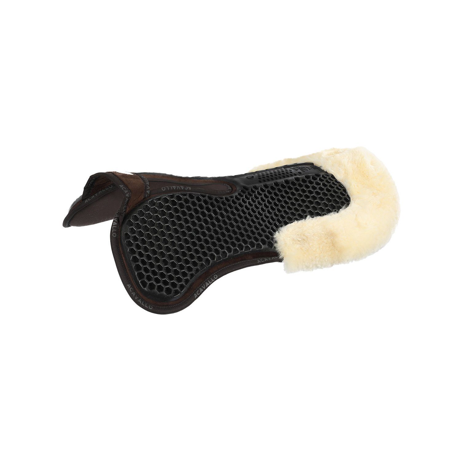 Acavallo Sattelpad Acavallo Widerristfrei Hexa Soft Memory Lammfell