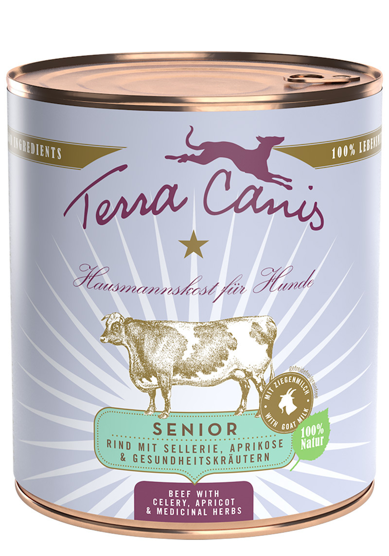 Terra Canis Hundenassfutter Terra Canis Senior 6x800g