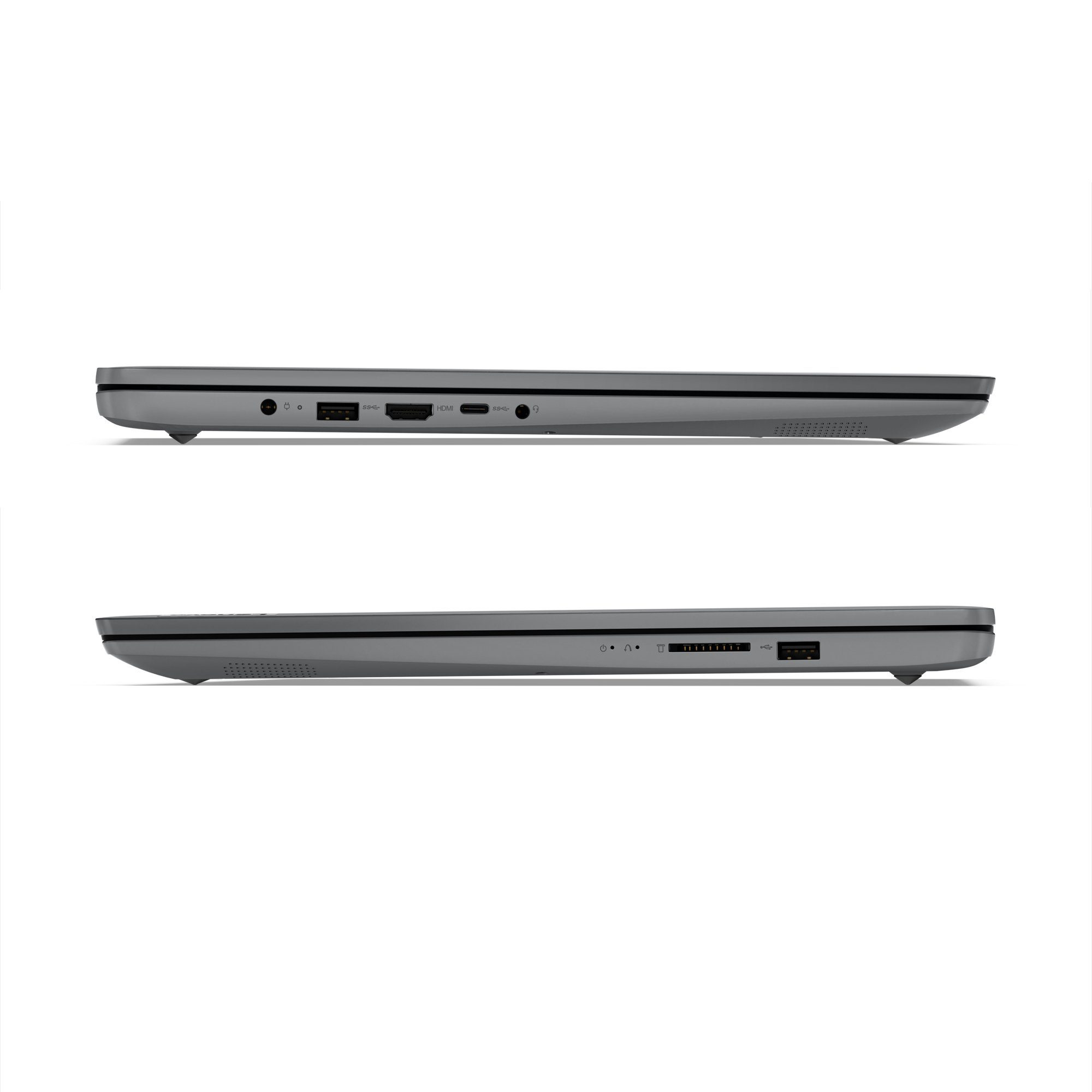 Lenovo V17 Notebook (43,90 cm/17.3 Zoll, Intel Pentium U300, UHD Graphics Xe G4, 500 GB SSD, fertig installiert & aktiviert)