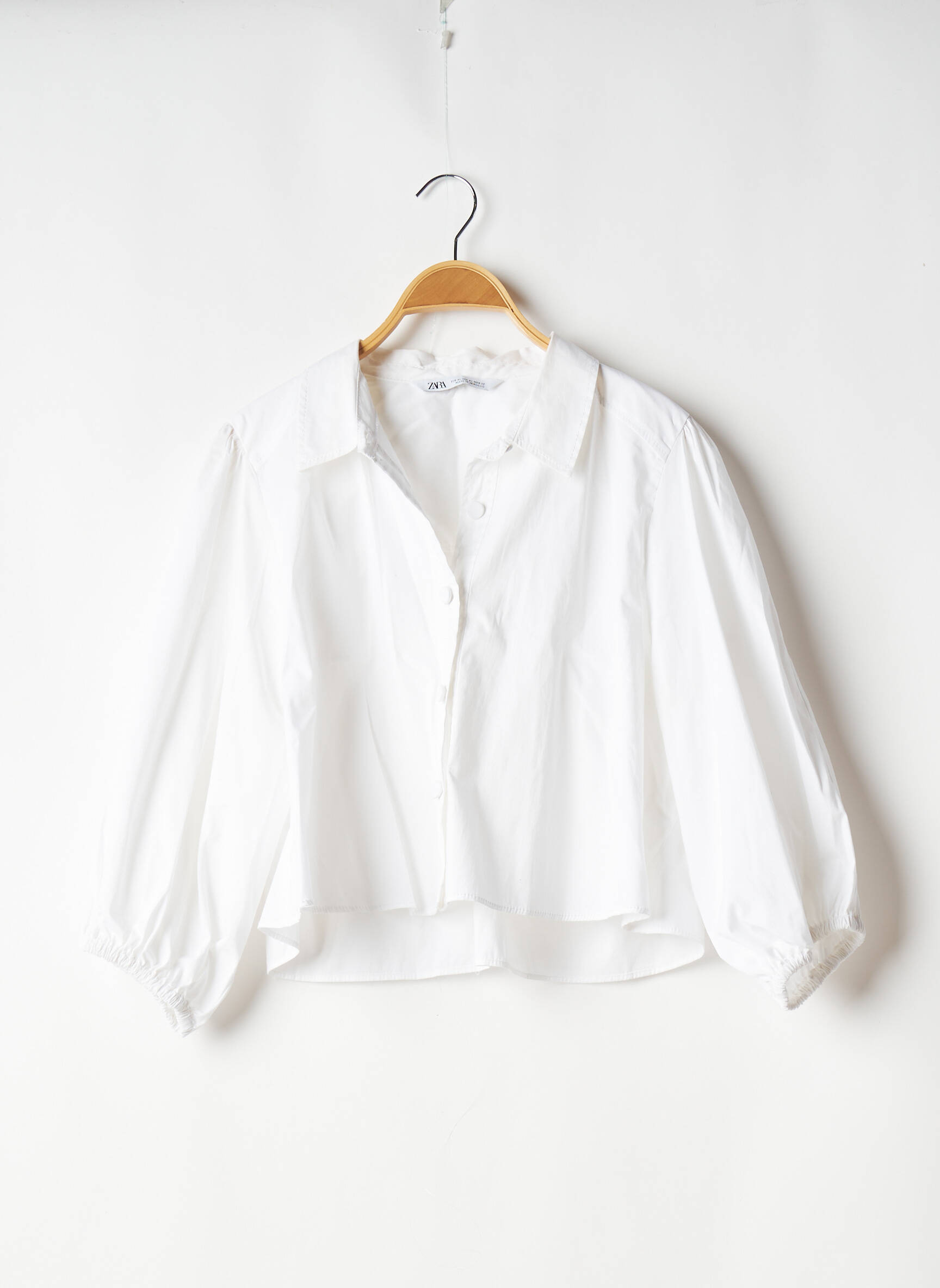 Zara Chemisiers Femme couleur blanc