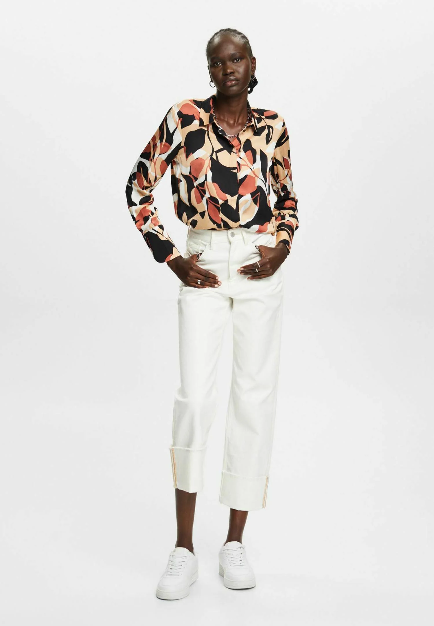 Esprit Collection MIT ALLOVER-MUSTER - Camisa