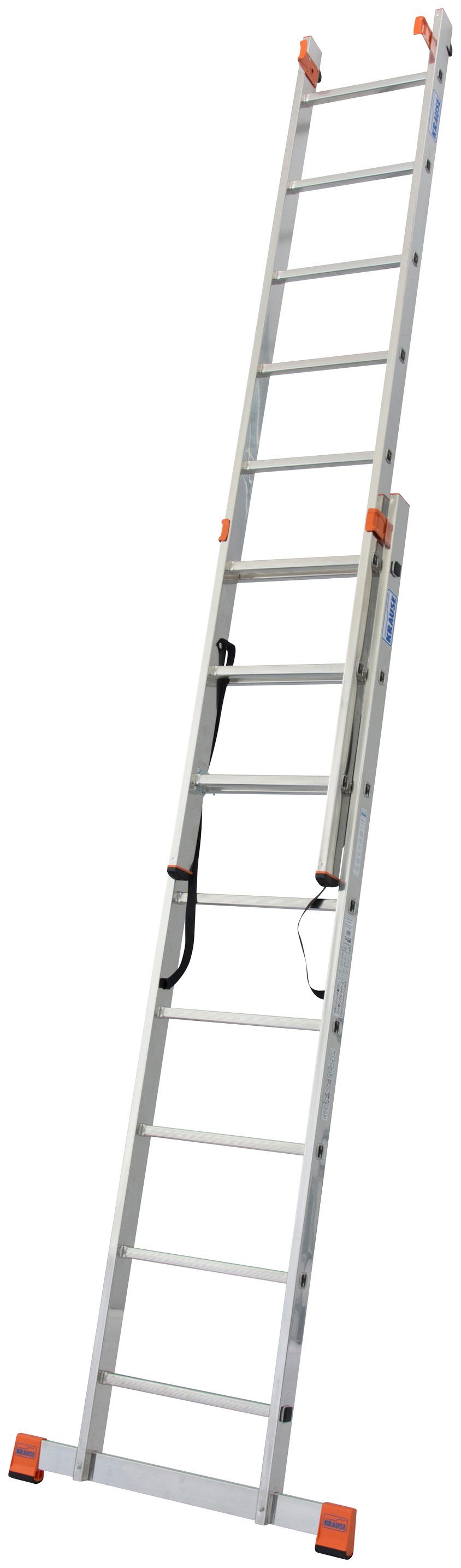 KRAUSE Vielzweckleiter Tribilo, Alu, 3x8 Sprossen, Arbeitshöhe ca. 605 cm