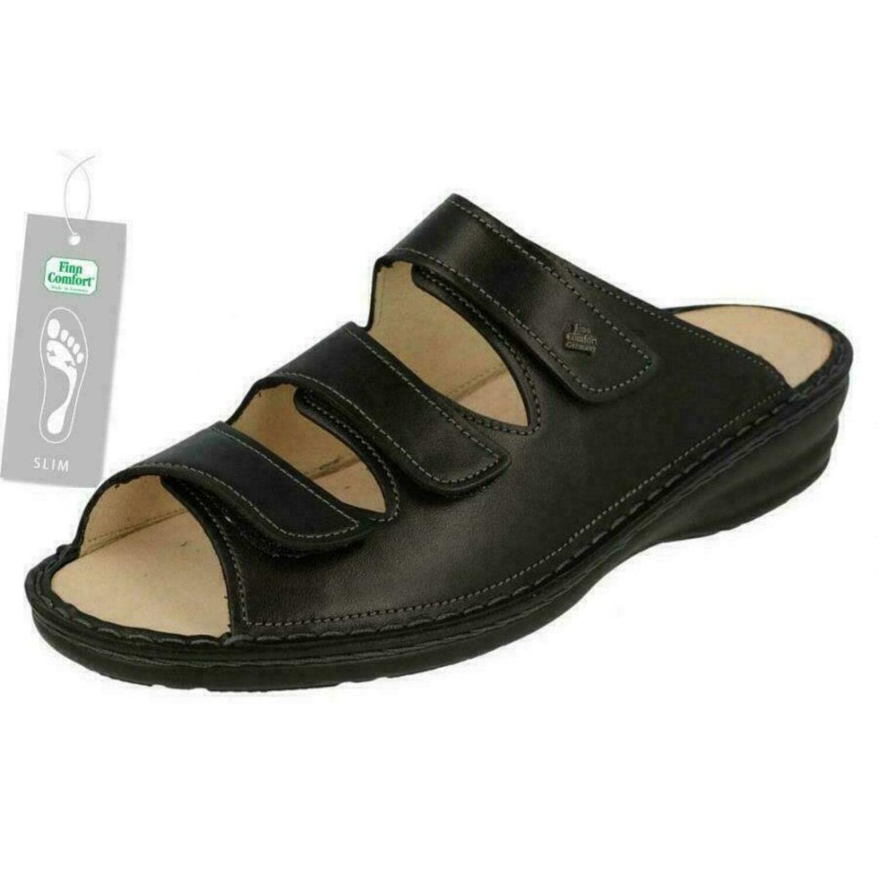 FINN COMFORT Komfort Sandalen schwarz
