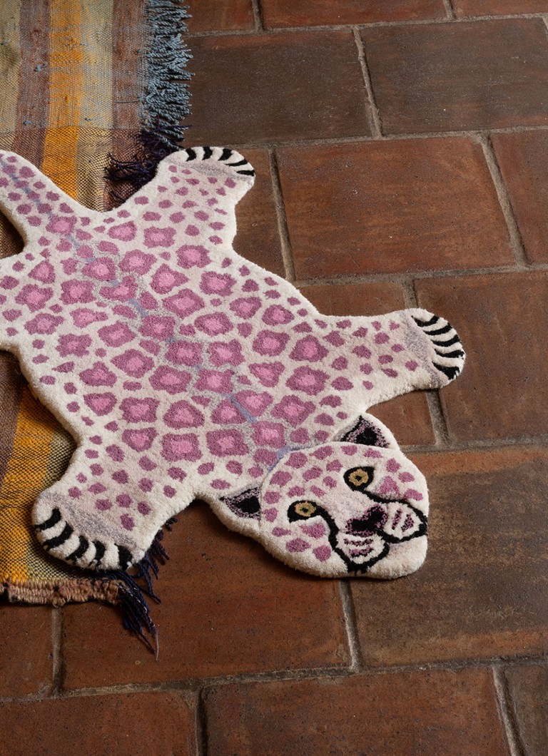 Doing Goods  Lilly Leopard Small vloerkleed 90 x 60 cm