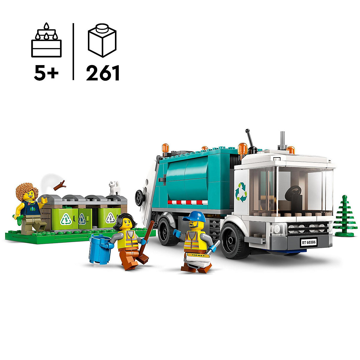 LEGO® City 60386 Müllabfuhr