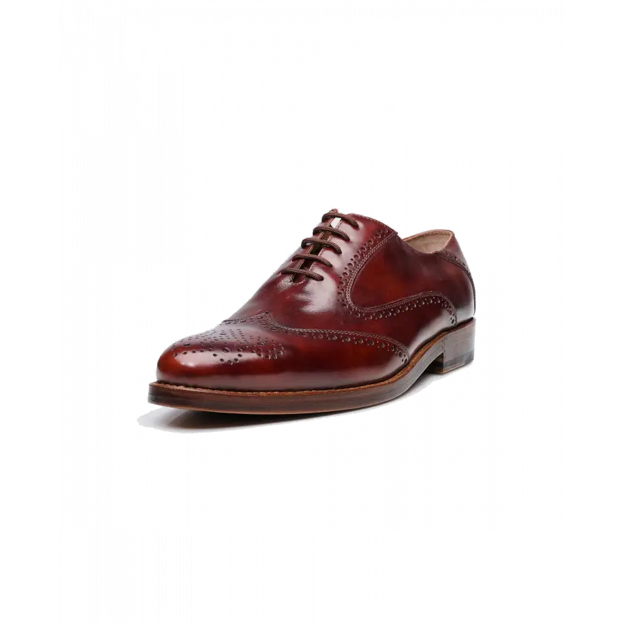 Heinrich Dinkelacker - Businessschuhe Derby MILANO FULL-BROGUE TC Toscana calf - braun