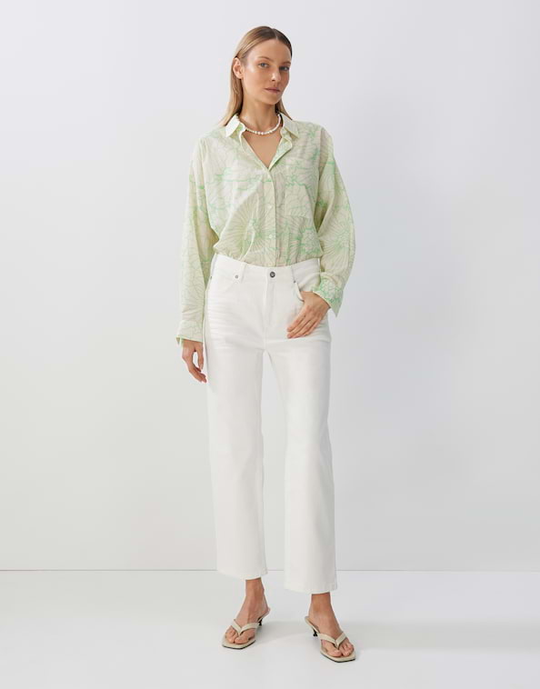 Cropped Relaxed Jeans Corah