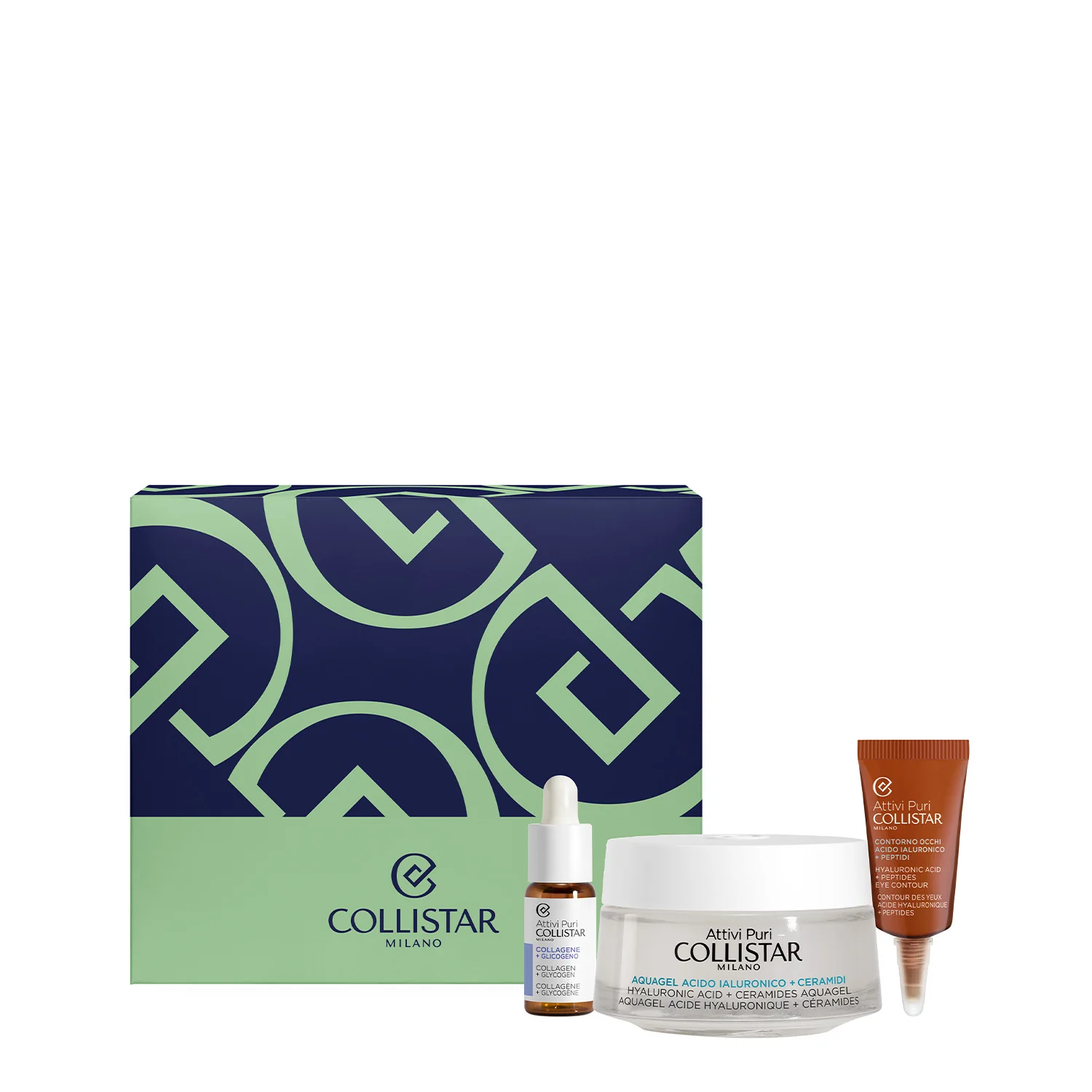 Pure Actives Hyaluronsäure + Ceramide Aquagel Set – Feuchtigkeitsspendendes Set, Anti-Falten-Set, 24-Stunden-Feuchtigkeitspflege fürs Gesicht, 24-Stunden-Anti-Falten-Gesichtspflege