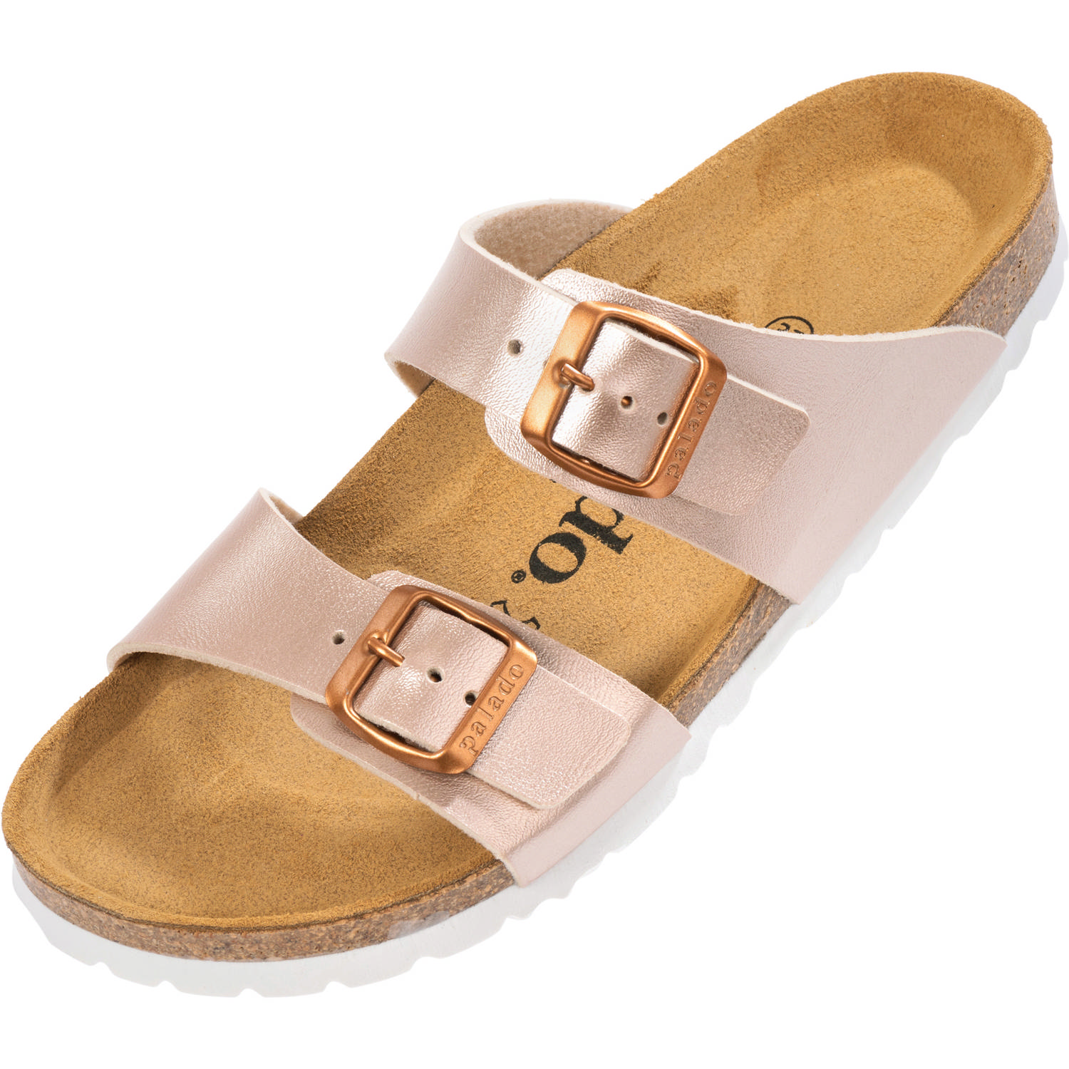 Palado Samos PF, Pantoletten, Damen, Metallic Rose