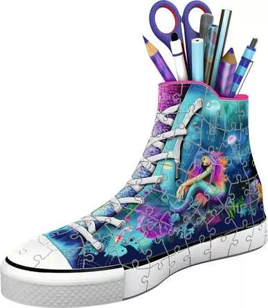 3D Puzzle Sneaker Bezaubernde Meerjungfrauen