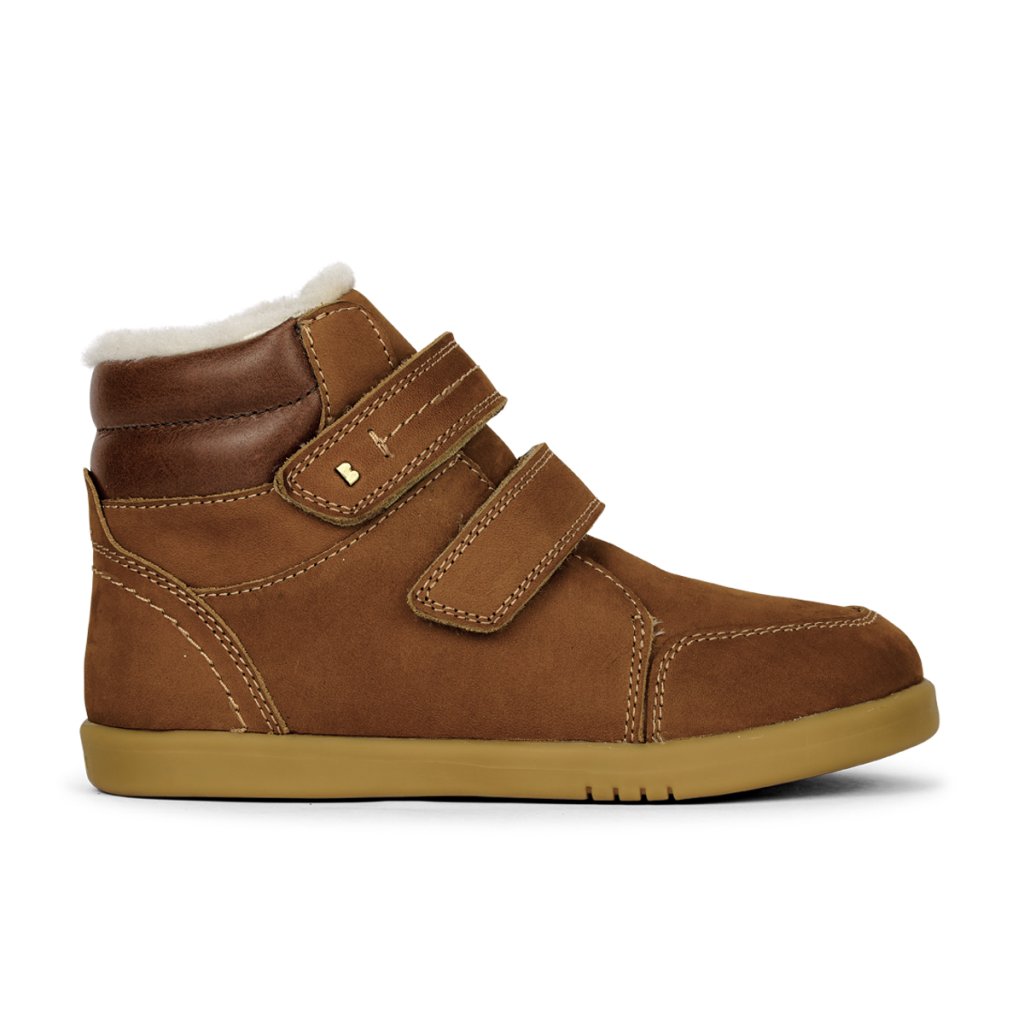 Bobux Timber Arctic Mustard braune gefütterten Stiefeletten
