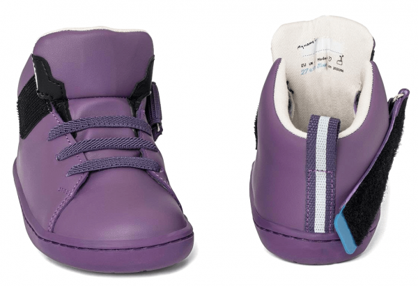 HopFrög ~ Smart Walker HighCut Sneaker Vegan ~ Purple Light