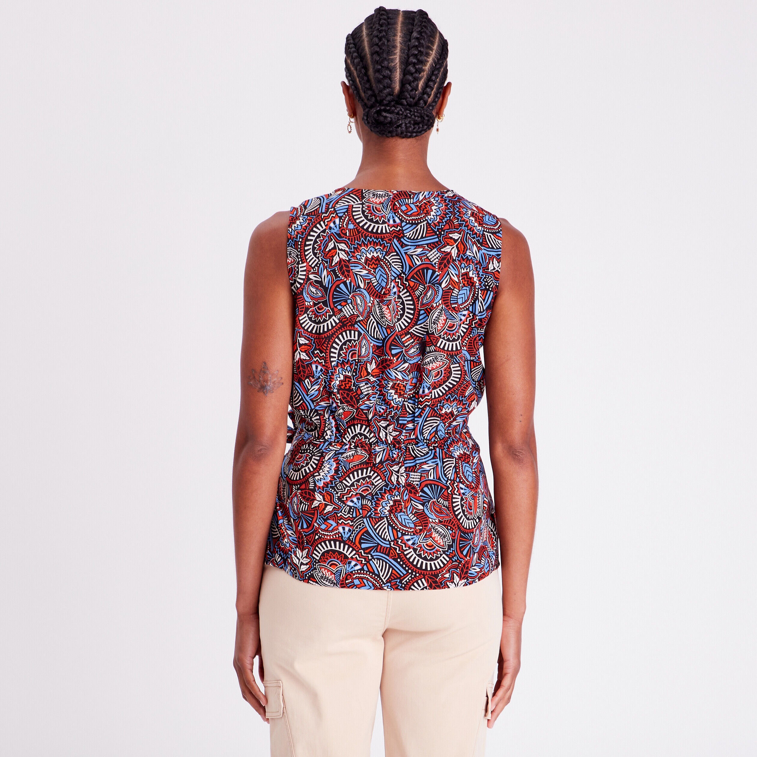 Blouse sans manches noir femme | Cache Cache
