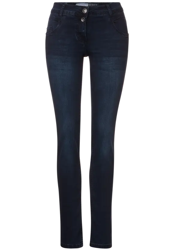 CECIL Blaue Loose Fit Jeans
