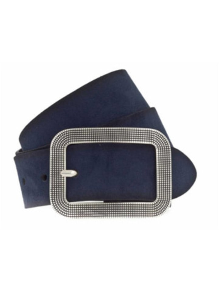 Selection Vanzetti Ledergürtel für Damen in blau in blau günstig kaufen