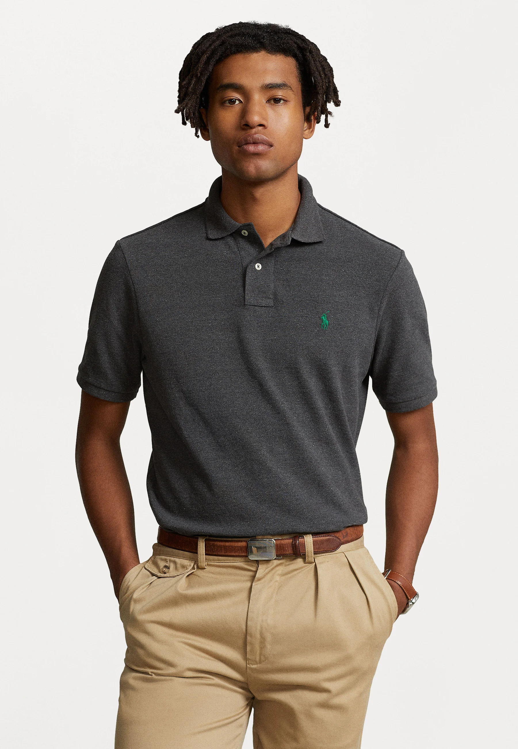 Polo Ralph Lauren Camisa polo de malla ajustada personalizada - Polo