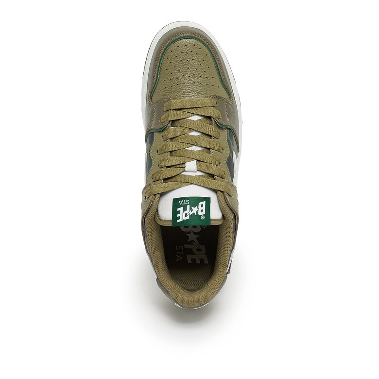 A Bathing Ape Bape SK8 Sta #4 M2 olive drab
