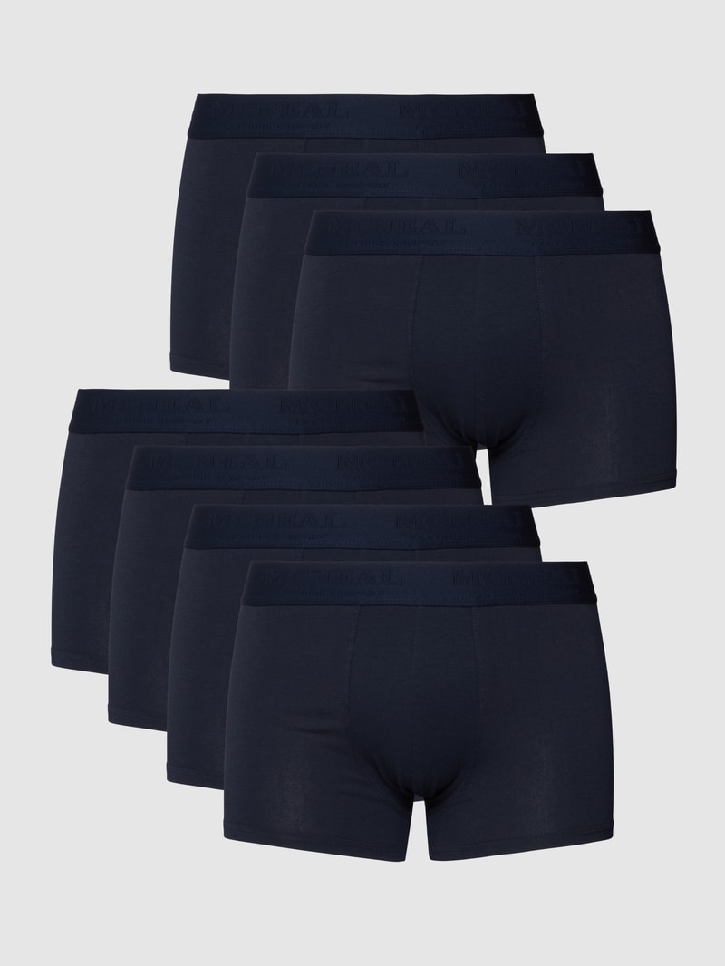 Trunks mit Logo-Bund im 7er-Pack in marineblau