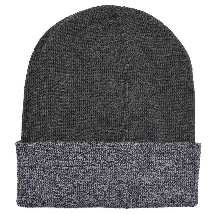 Lambretta Turn Up Beanie SS1207-BLK/CHAR