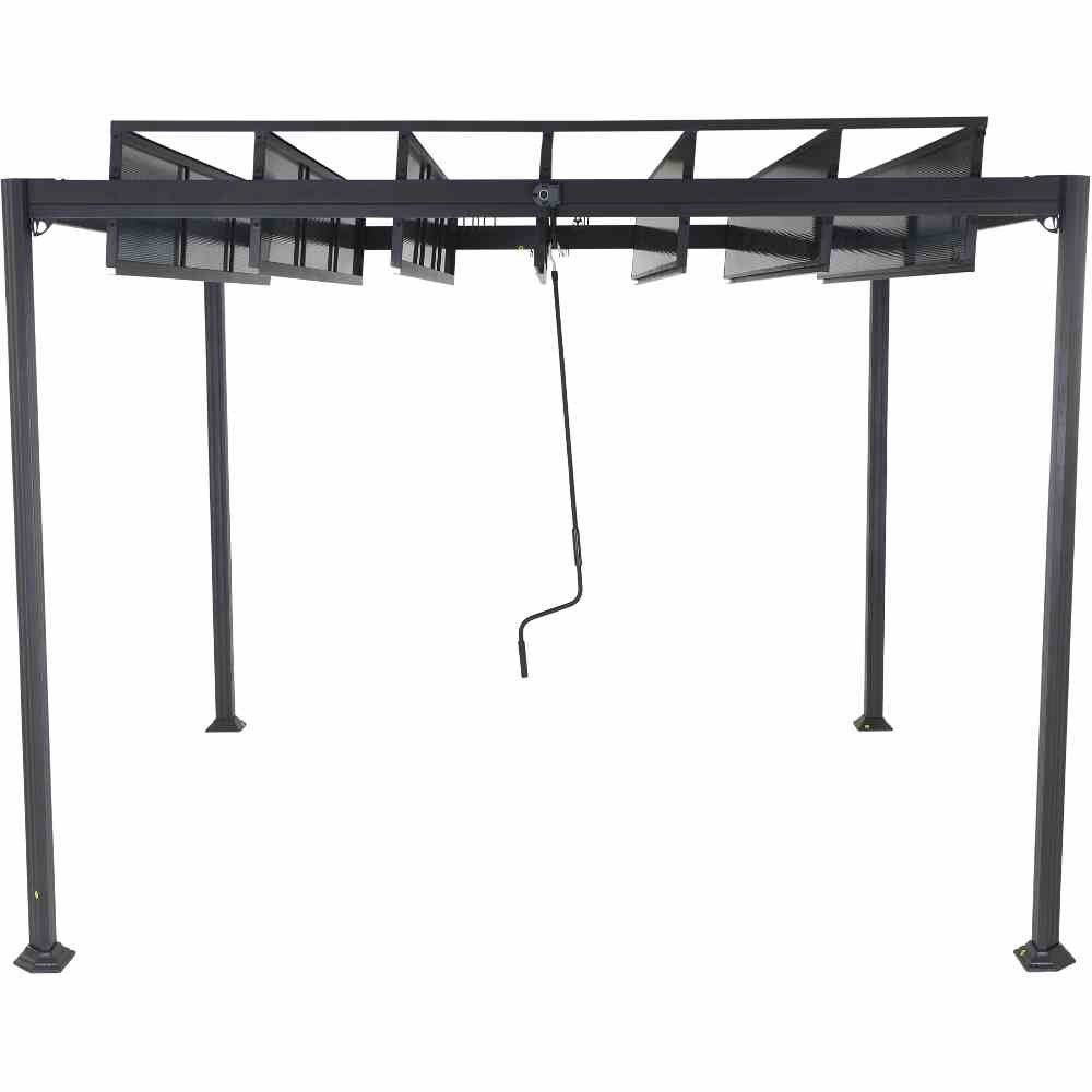 Siena Garden Gartenmöbel-Schutzhülle Siena Garden Florenz Pavillon Aluminium 300x300 cm (1)