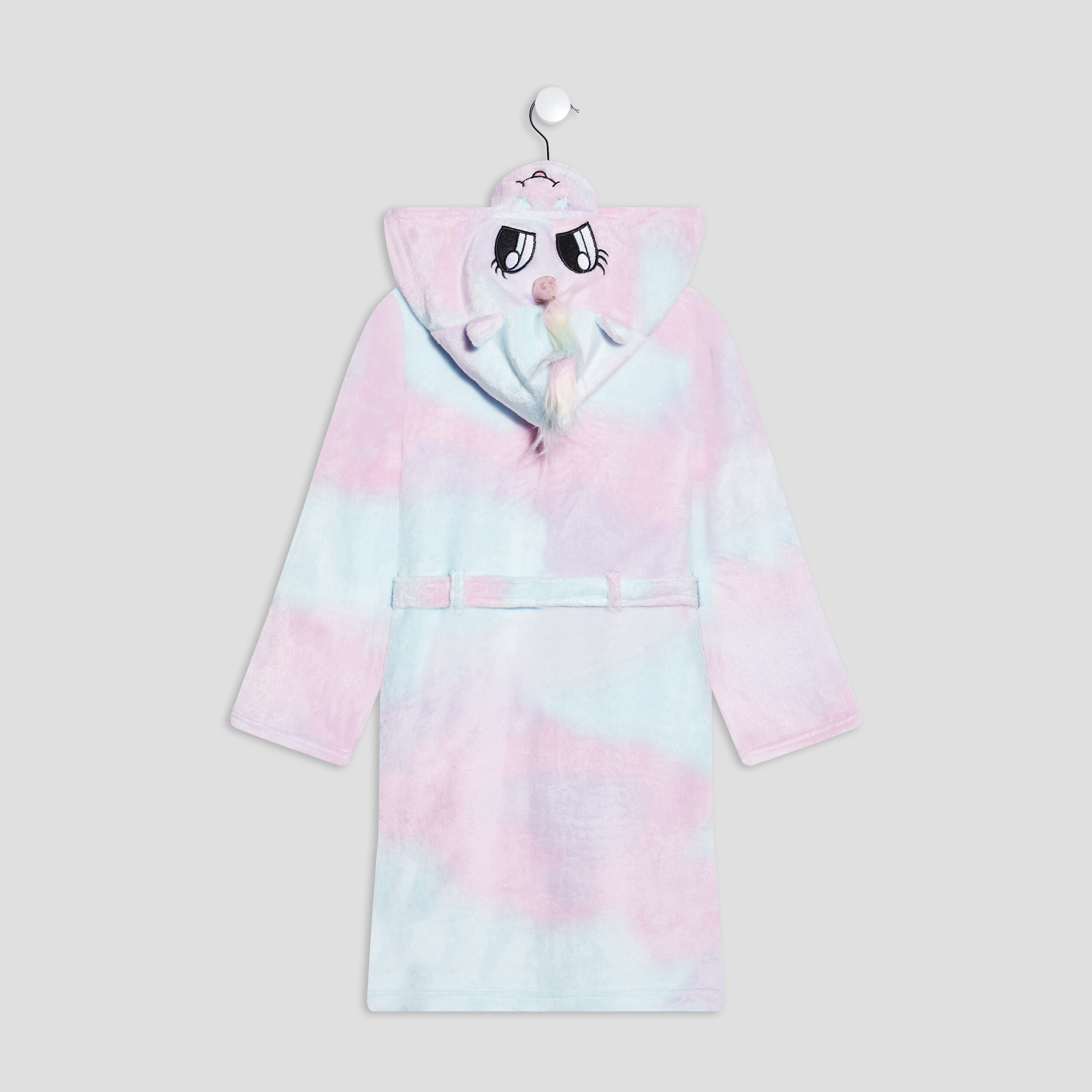 Peignoir à capuche multicolore fille | La Halle