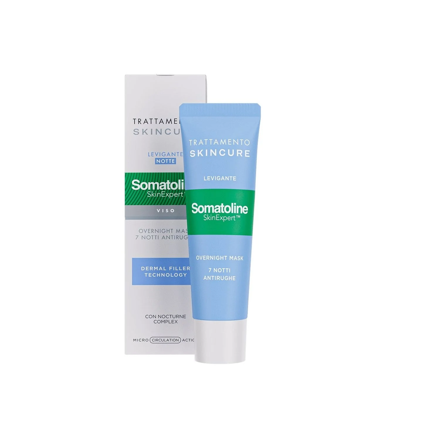 Mascarilla alisadora nocturna Skincure - Mascarilla facial antiedad, tratamiento nocturno antiarrugas