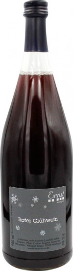 Glühwein Rot lieblich 0,99 L - Weingut Ernst