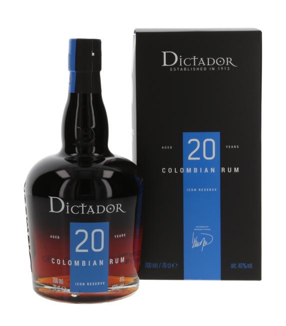Dictador Rum Icon Reserve mit Geschenkpackung 0,7 l·40 % vol