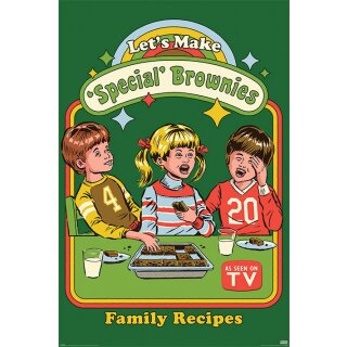 Steven Rhodes Poster Let's Make Special Brownies 61 x 91 cm (5)