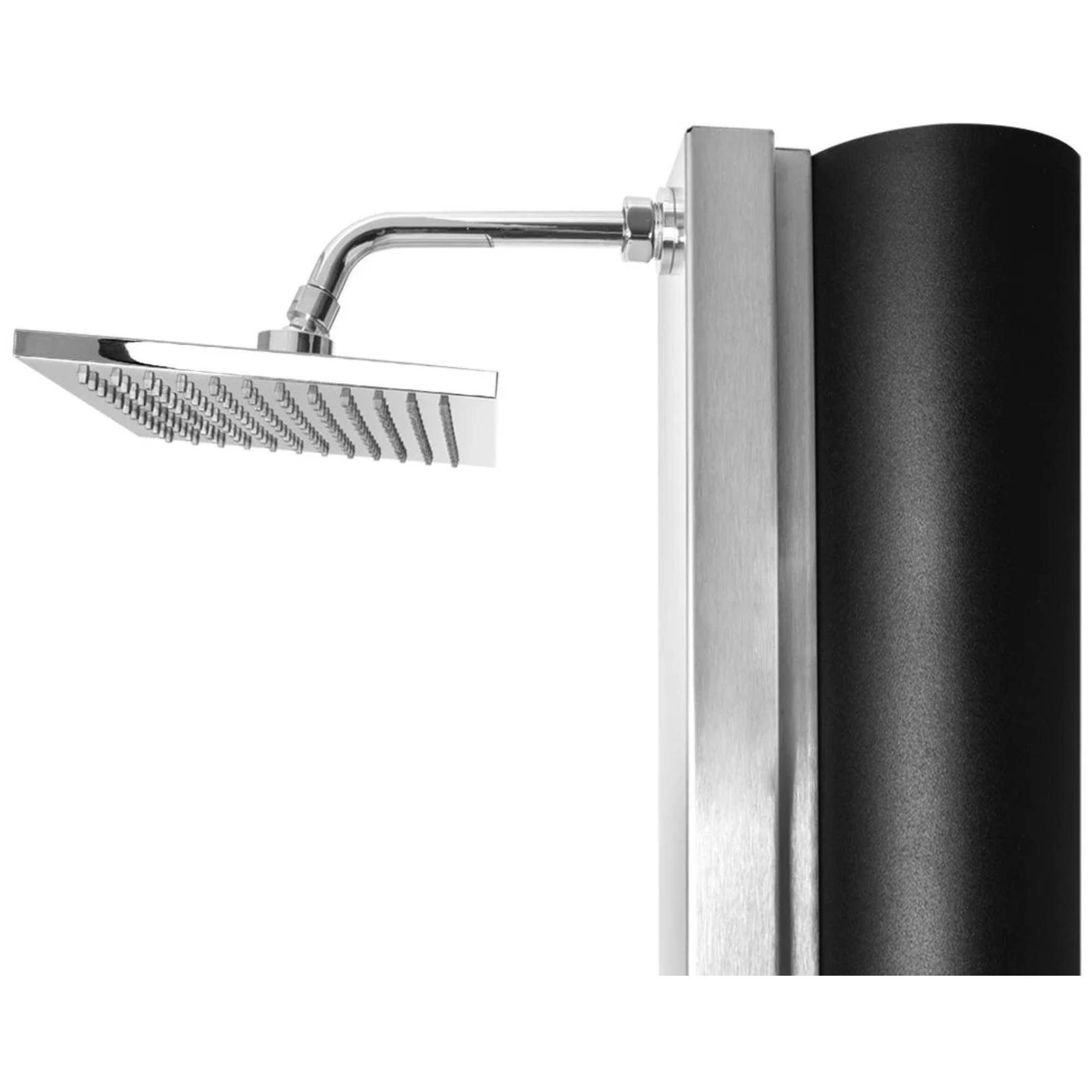 Waterman Solardusche Solardusche Edelstahl Inox 60 l Gartendusche