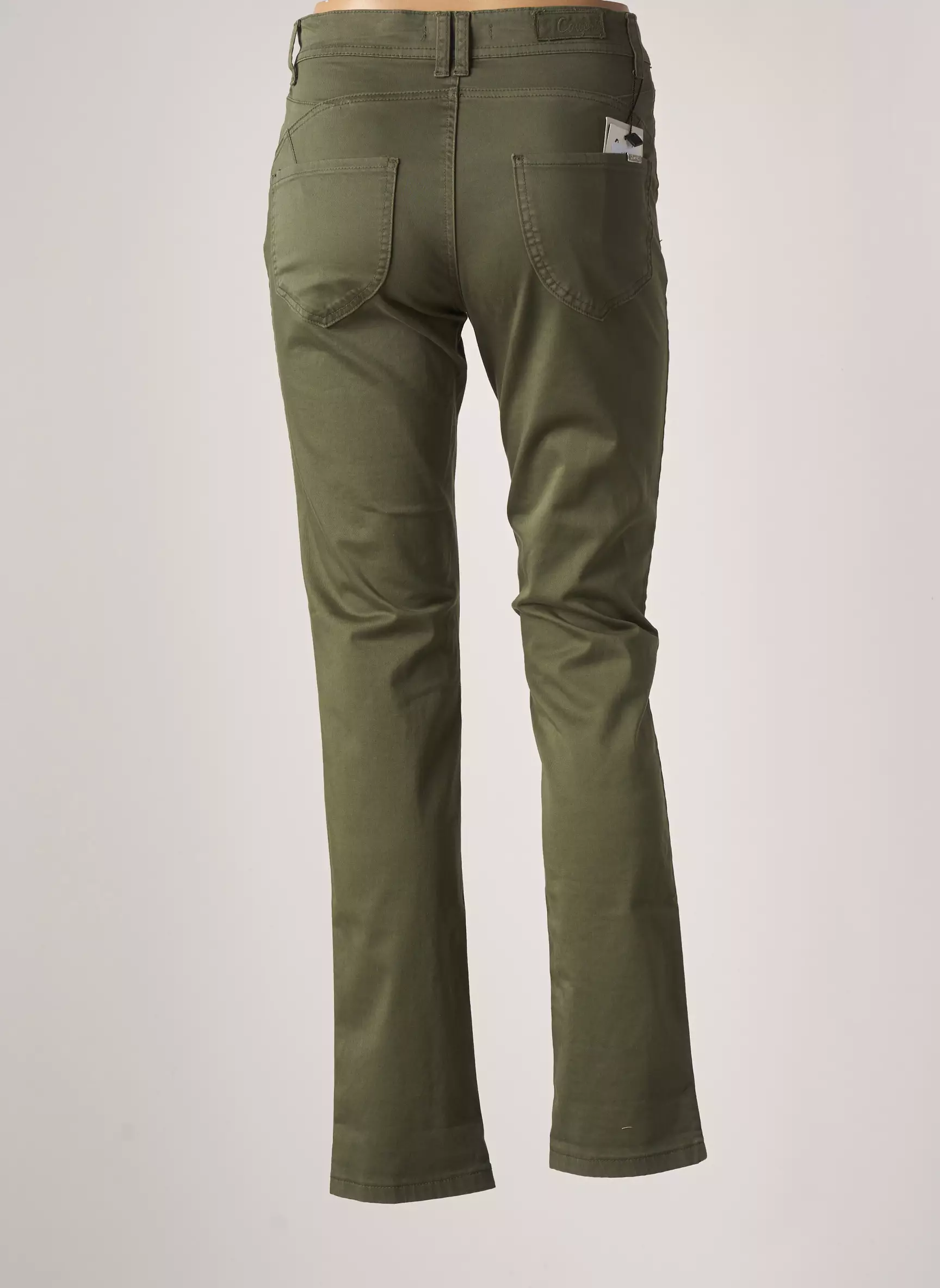 Cowest Pantalons Slim Femme couleur vert