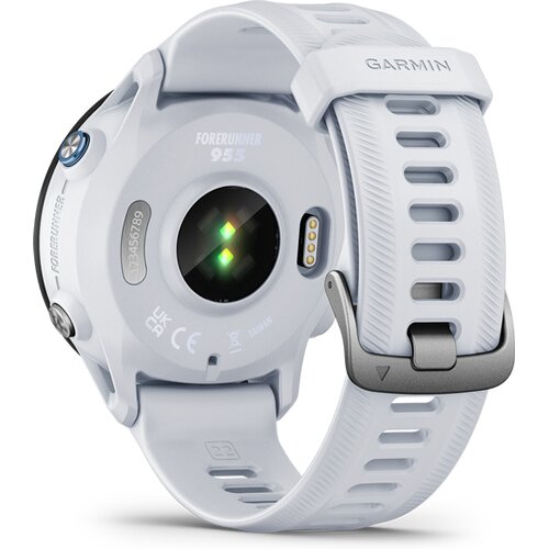 FORERUNNER® 955 WEISS/SCHWARZ MIT SILIKON-WECHSELARMBAND 22 MM