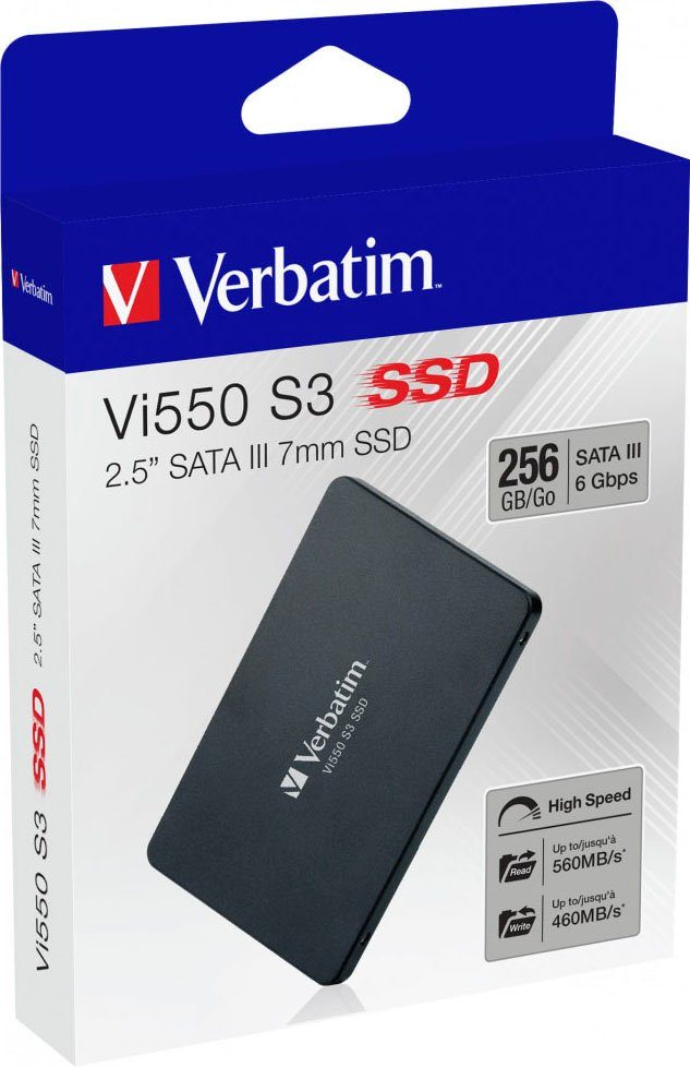 Verbatim Vi550 S3 256GB interne SSD (256 GB) 2,5