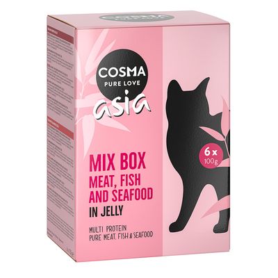 Probiermix Cosma Original und Asia Frischebeutel 6 x 100 g