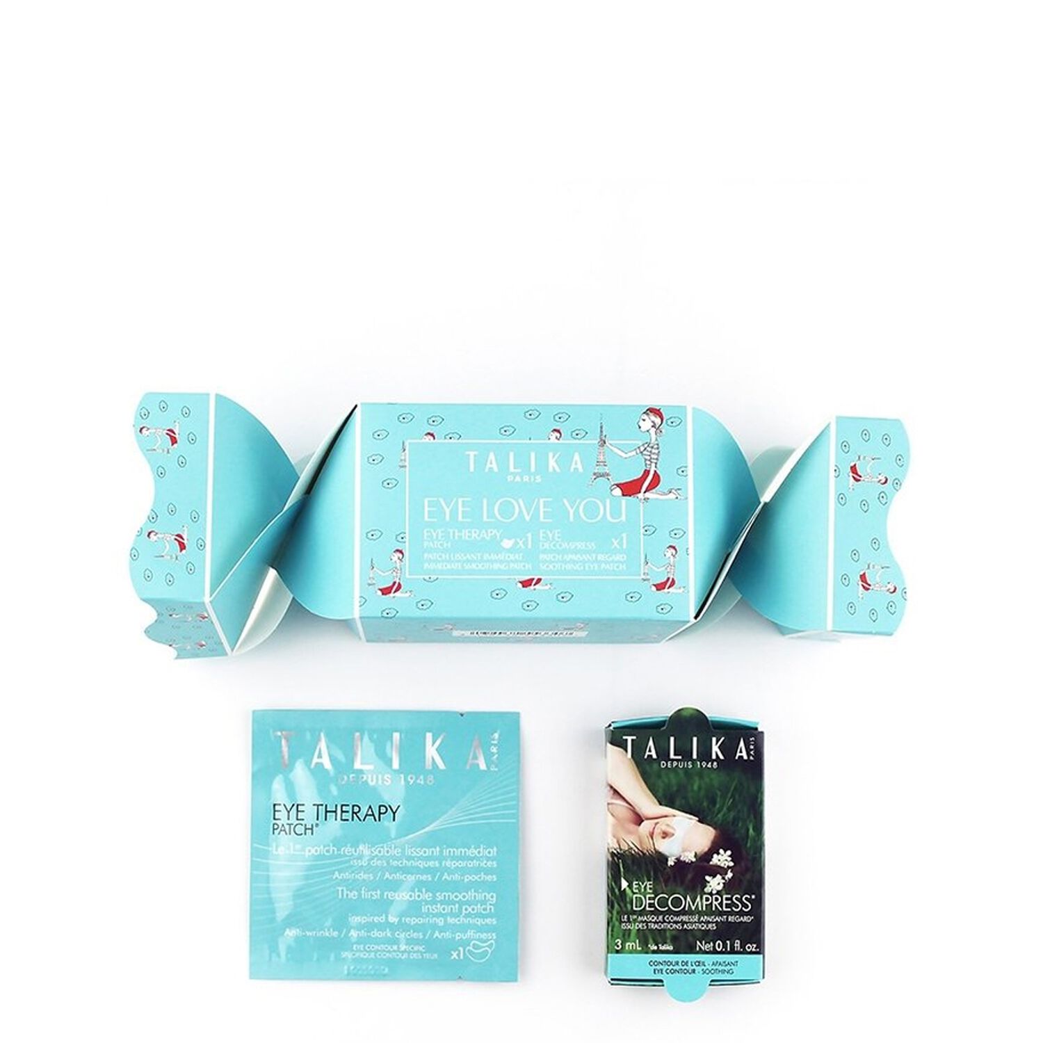 Talika Cracker Eye Love You Coffret Eye Therapy Pacth & Eye Decompress