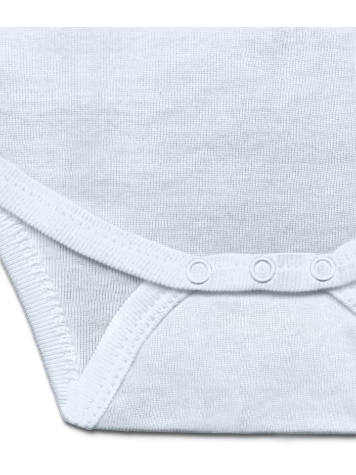 Logoshirt Baby-Body DRUMMER WANTED - Print in hellblau günstig kaufen