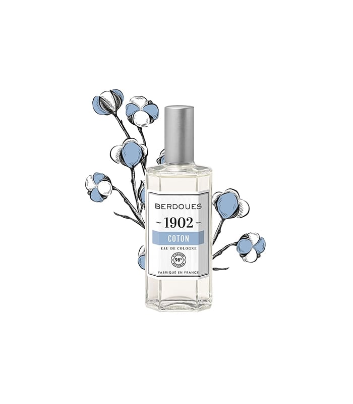 BERDOUES-COTON-Eau de Cologne Vaporisateur