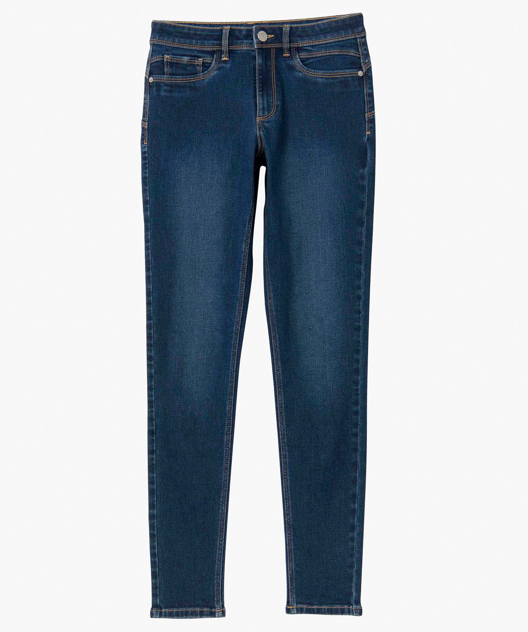 Jegging femme taille haute brut | GEMO