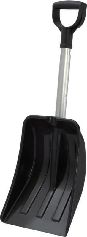 NEUTRAL Schneeschieber Everest Schwarz/Silber Everest