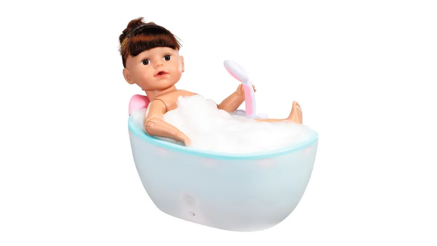Zapf Creation - BABY born Puppe mit Haaren Sister Play & Style brunette 43cm