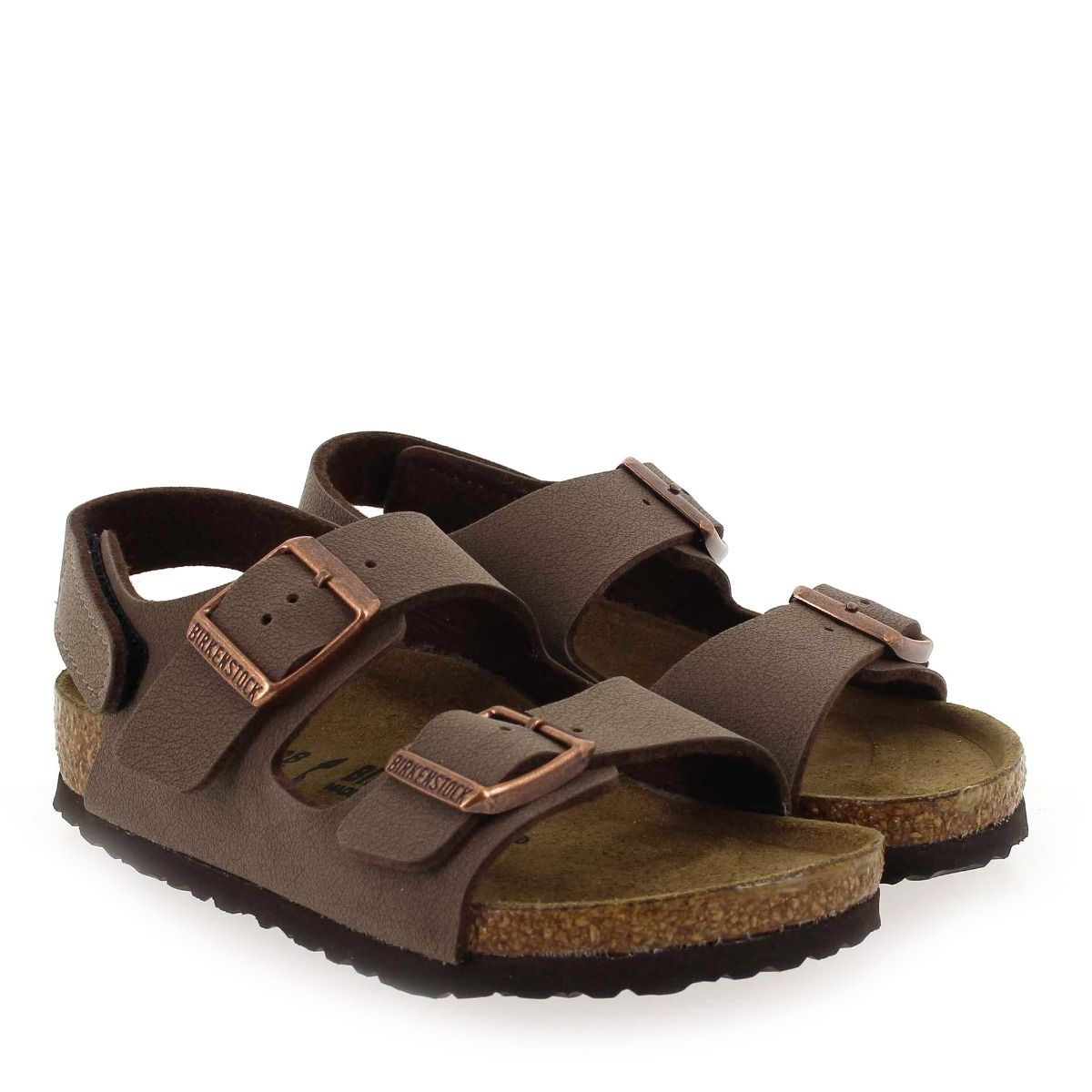 Birkenstock  MILANO HL KIDS BIRKIBUC - Marron