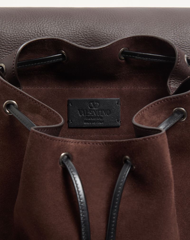 Mochila de camurça Antibes da Valentino Garavani